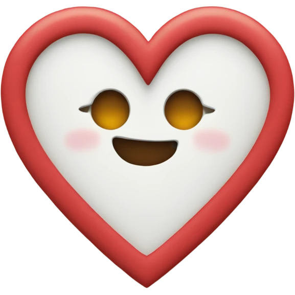 Heart with letters CJ in the Middle  emoji