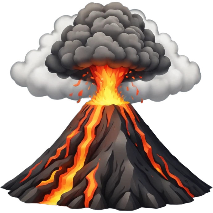 volcano emoji