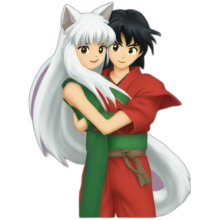 Inuyasha and Kagome emoji