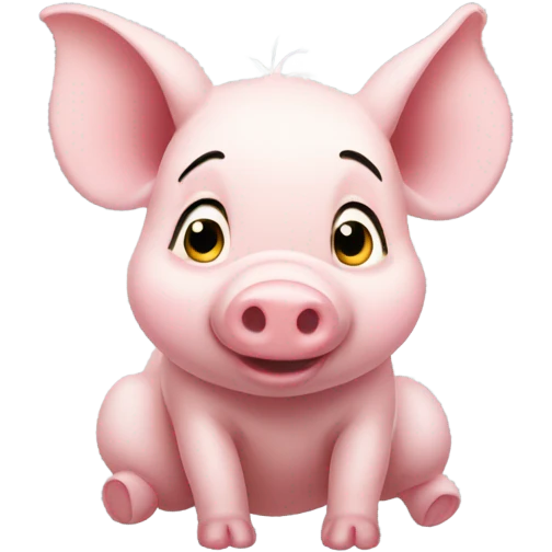 piglet from winnie the pooh emoji