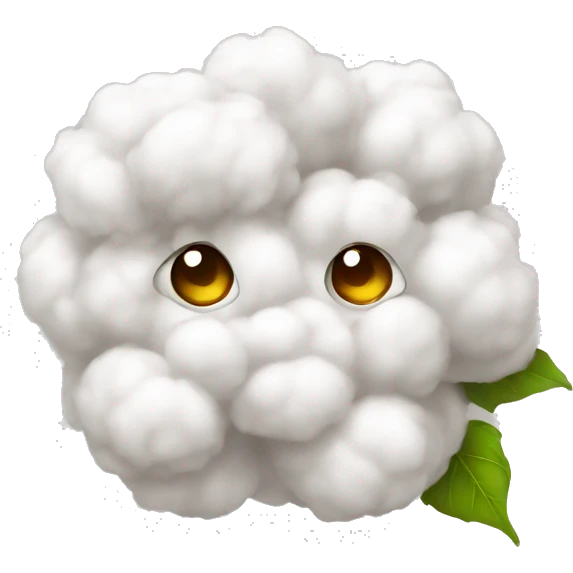 cotton emoji