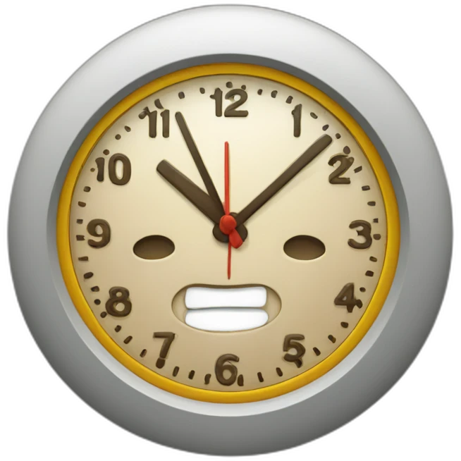 twelve o'clock emoji