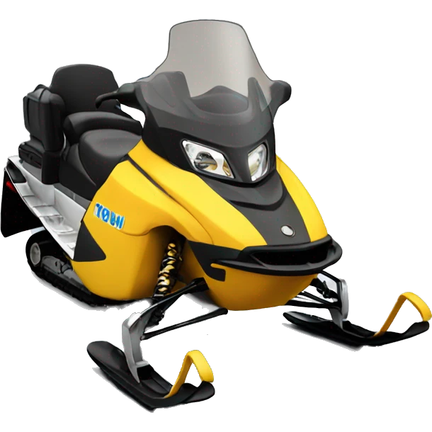 Snowmobile emoji