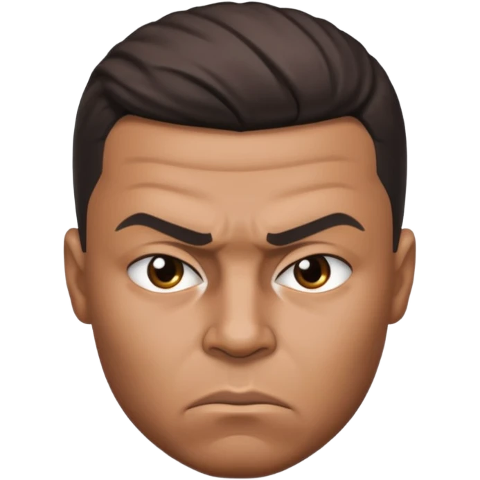 Ronaldo énervé emoji