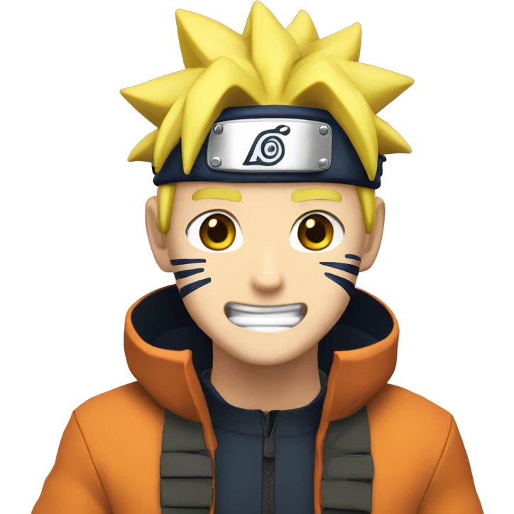 Naruto avatar happy emoji