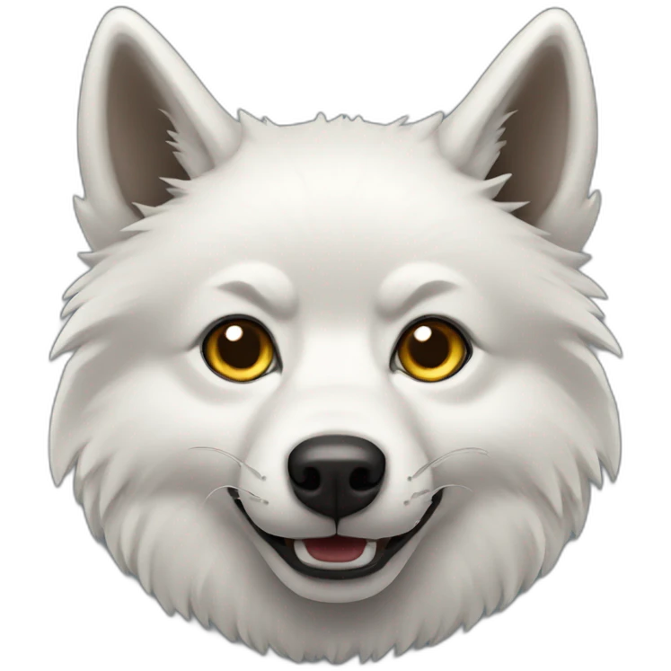Spitz wolf emoji
