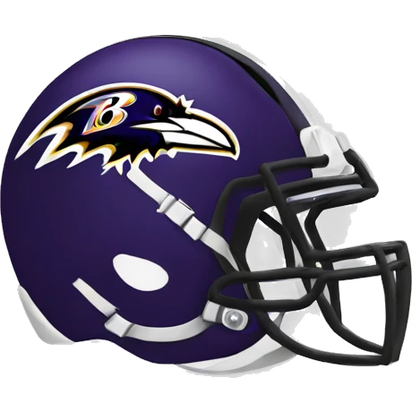 Baltimore ravens helmet emoji