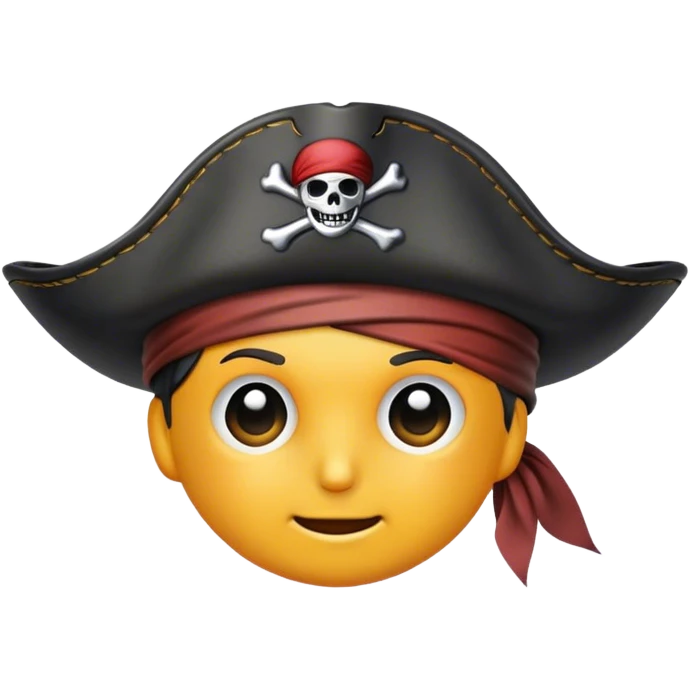 pirate hat emoji