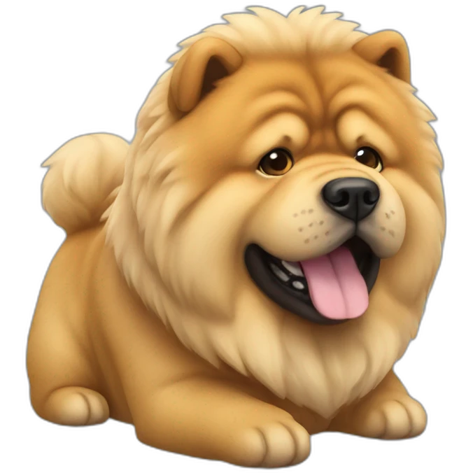 chow chow geek emoji