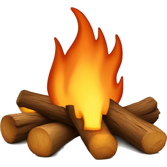 Campfire emoji