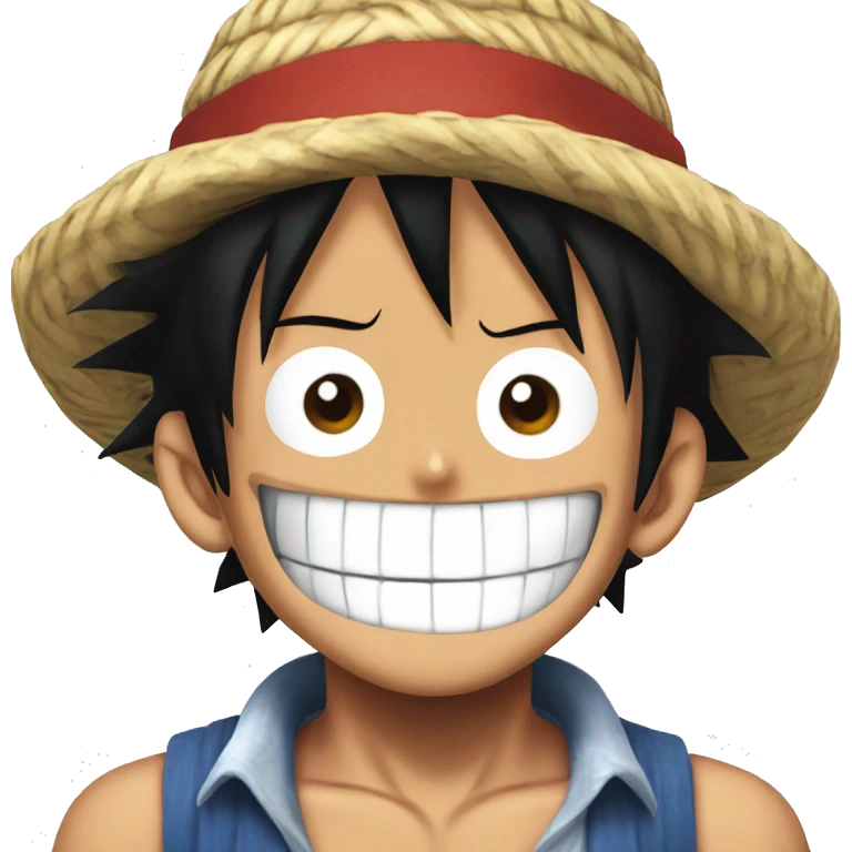 one piece monkey d luffy emoji