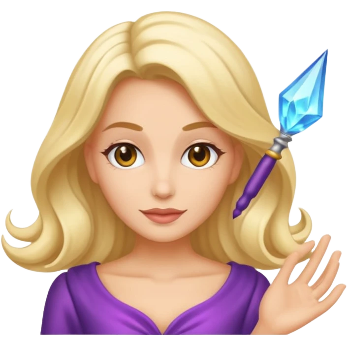 Icone en ligne contour de magicien femme  pour site Web thème magie  emoji