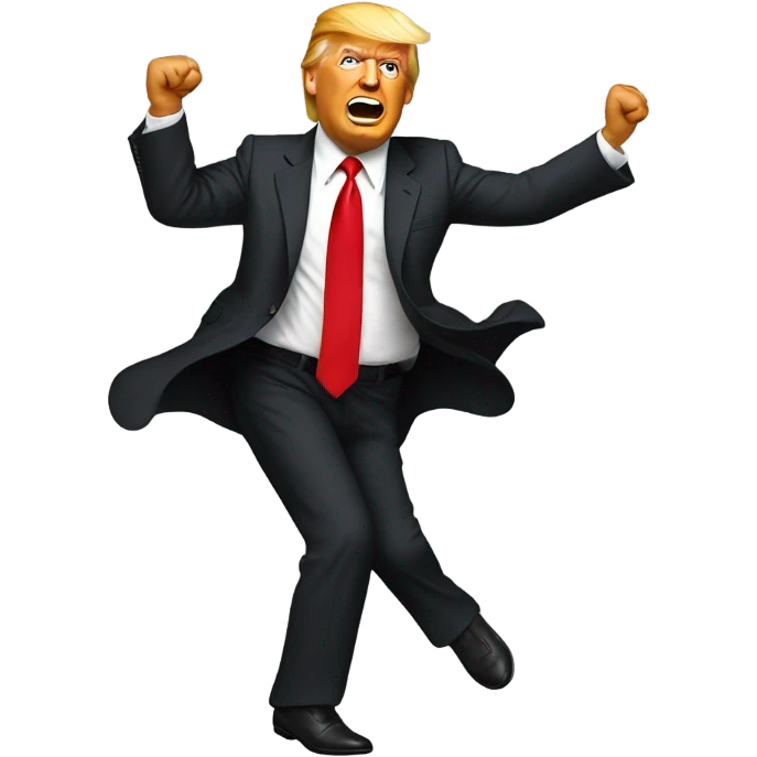Dancing donald trump emoji