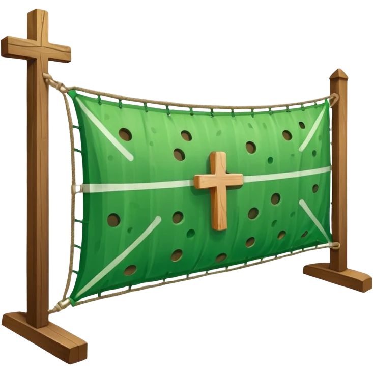 Pickleball and a Cross emoji