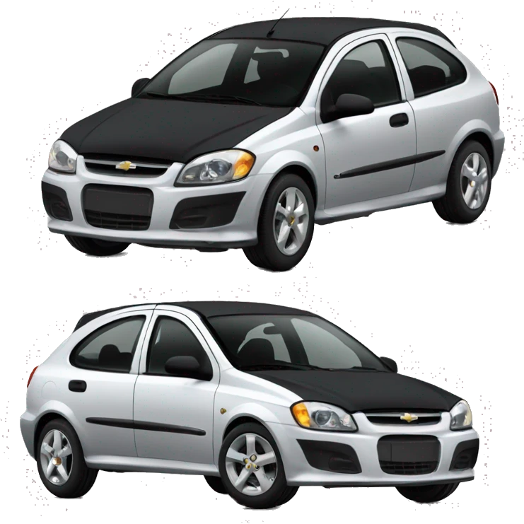 One Chevrolet corsa evolution black emoji
