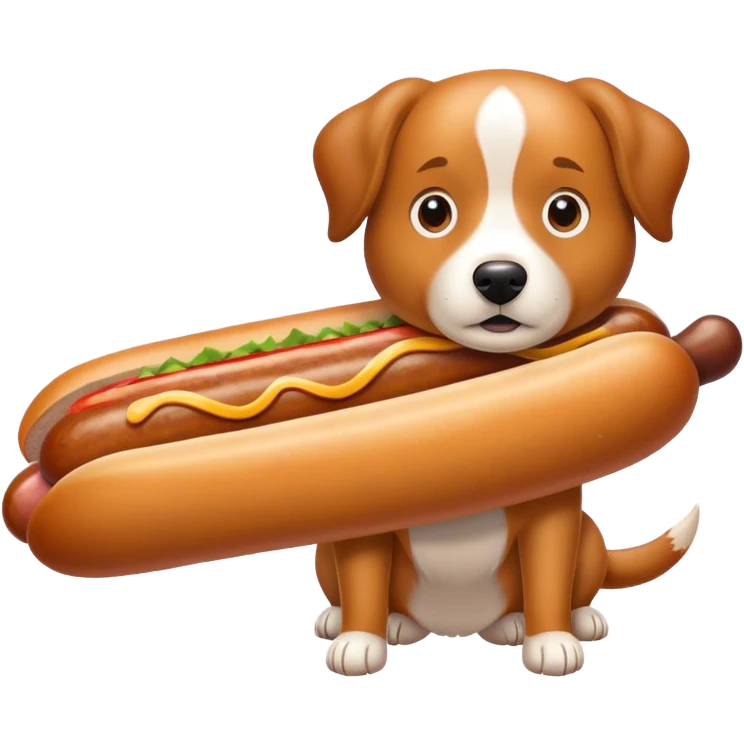Eine scheiswurst von einem Hund emoji
