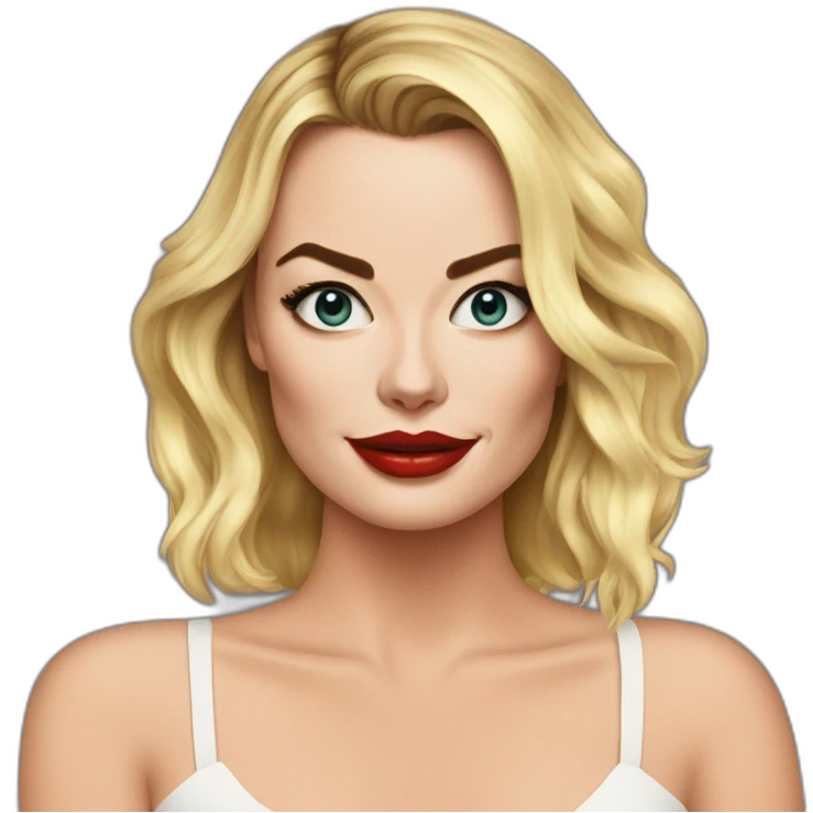 margot robbie emoji