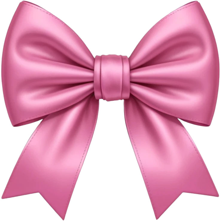 pink bow emoji