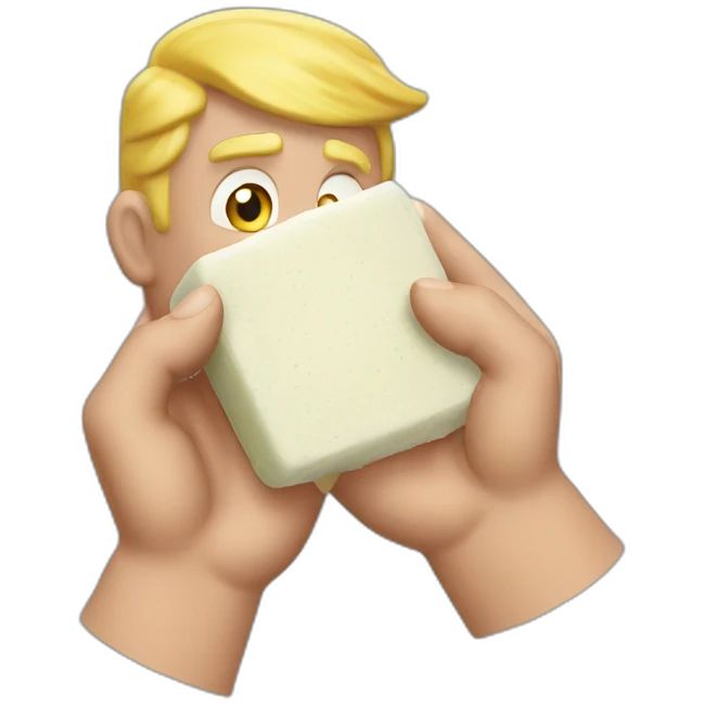 trump-holding-soap emoji