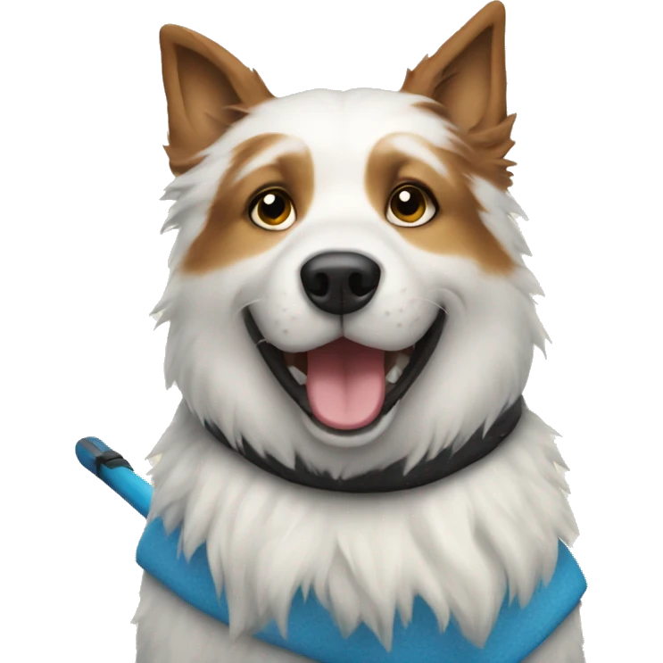 Dog ski  emoji