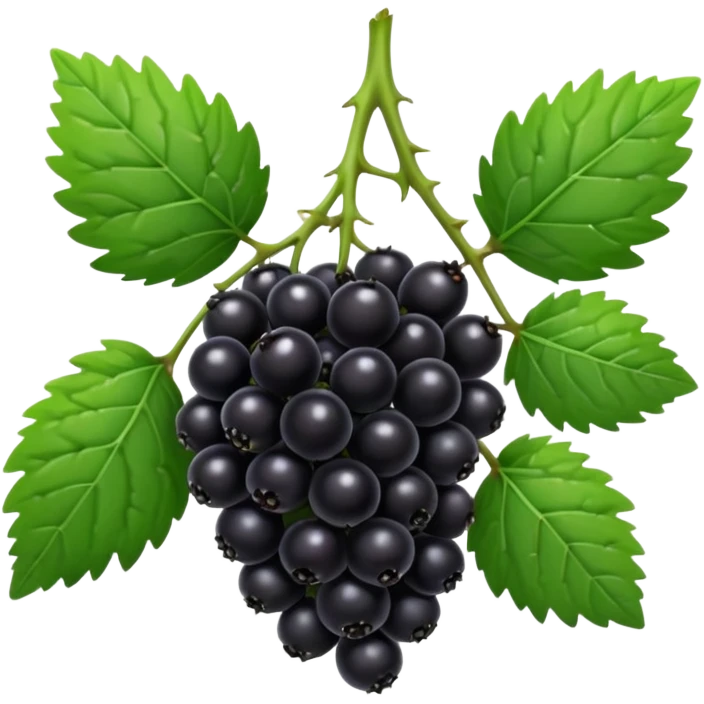 blackberry plant emoji