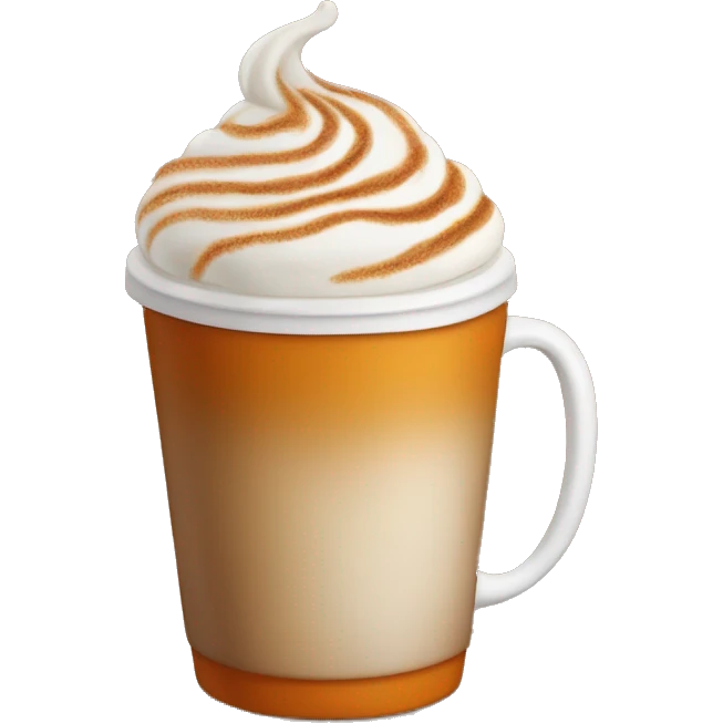 pumpkin spice latte emoji