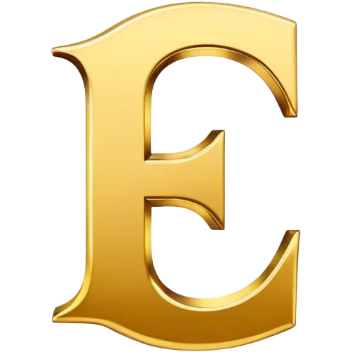 Letter e emoji