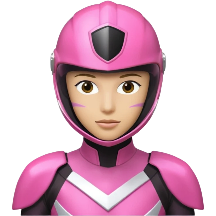 Power rangers Zeo pink ranger  emoji