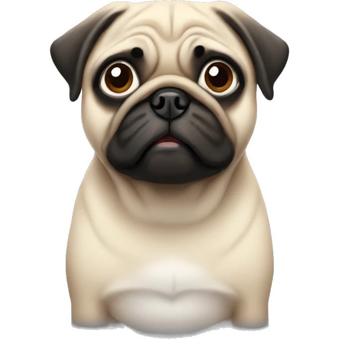 Pug emoji