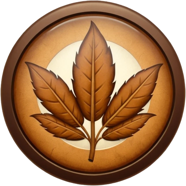  Badge of tobacco emoji
