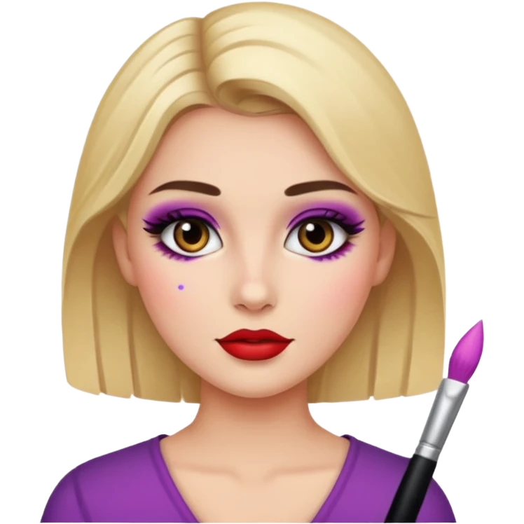 Makeup girl emoji