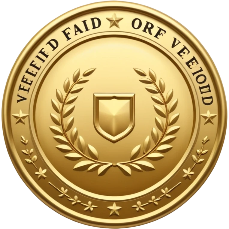 Make an verified badge which perpose was to show this app was from government emoji