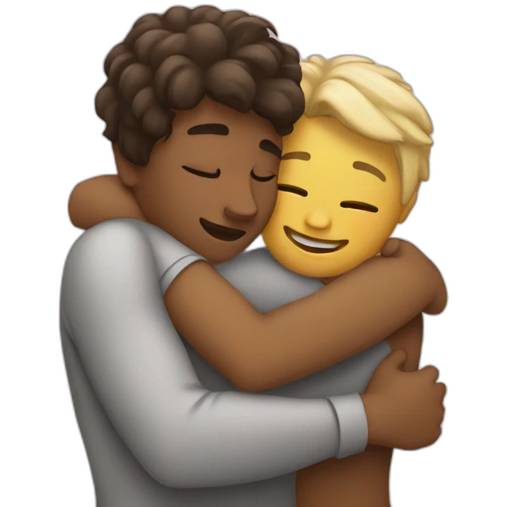 Hugging emoji