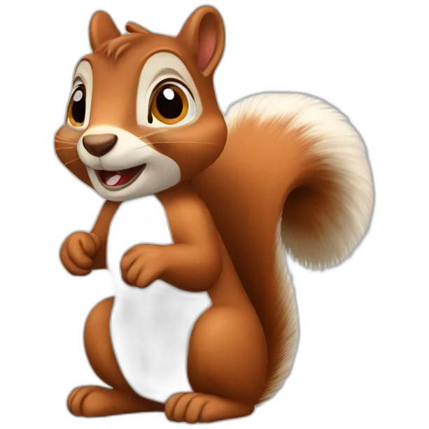 european squirrel emoji