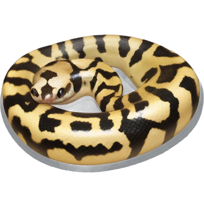 Spider ball python emoji