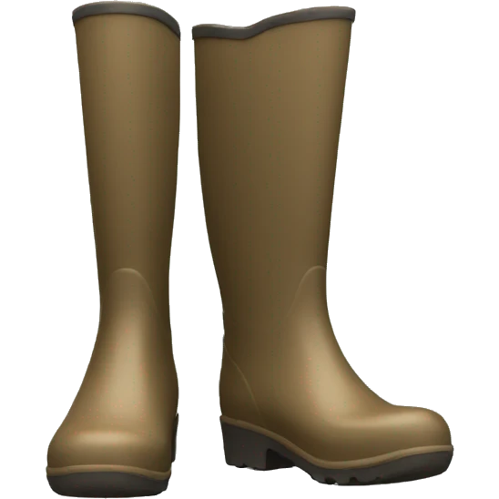 high rubber boots emoji