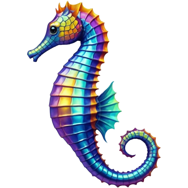 Seahorse - чтобы выглядил как настоящий emoji