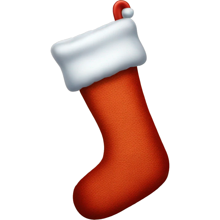Christmas stocking emoji