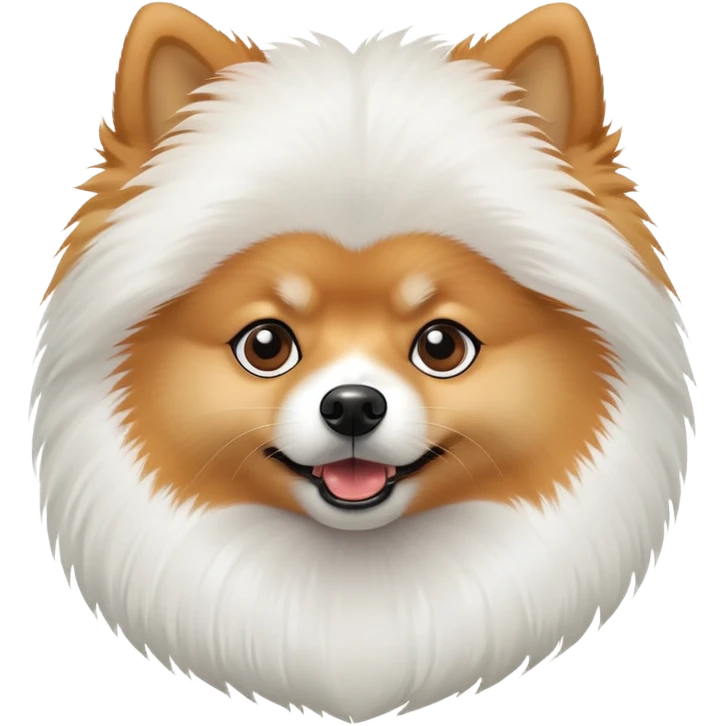 German Spitz dog face emoji