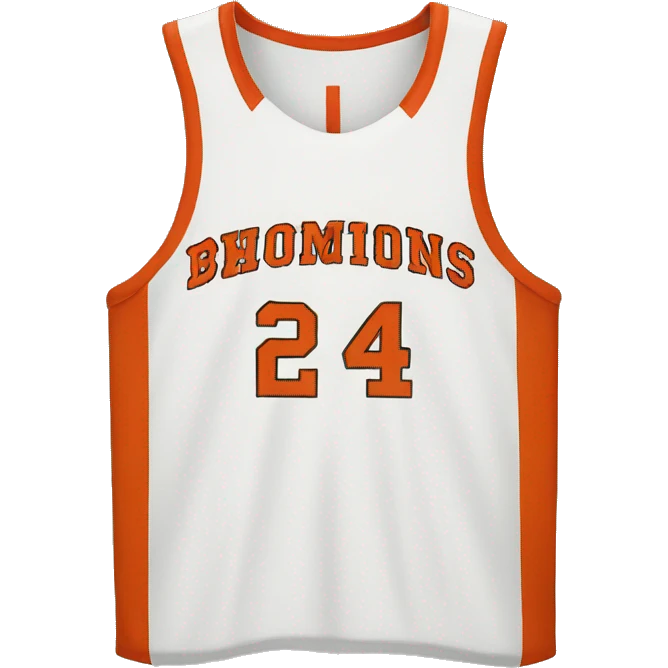 basketball jersey emoji