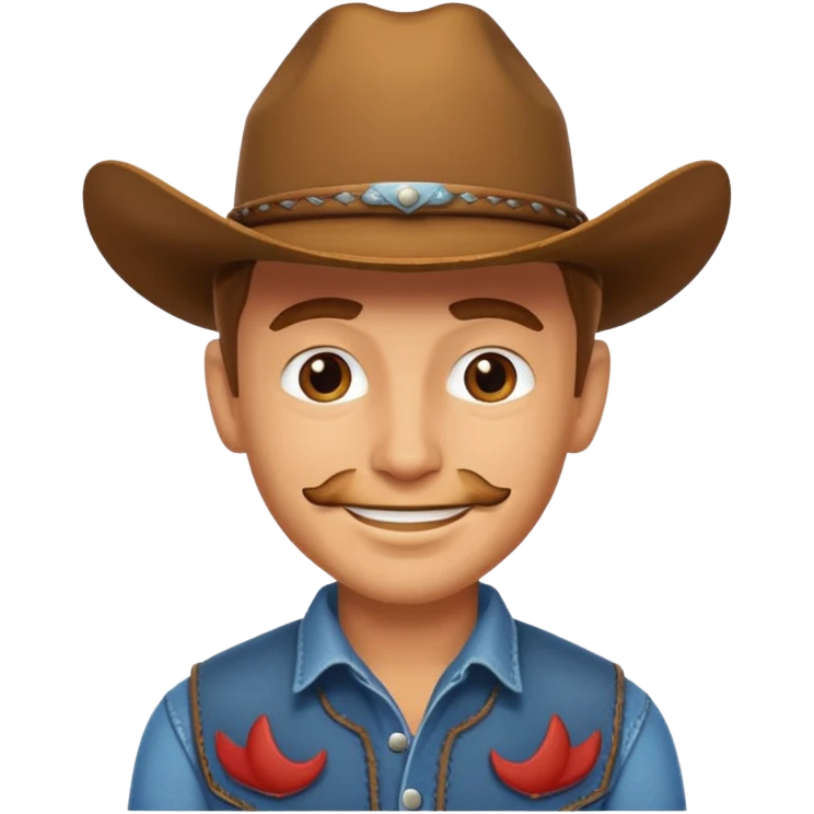cowboy smirking emoji