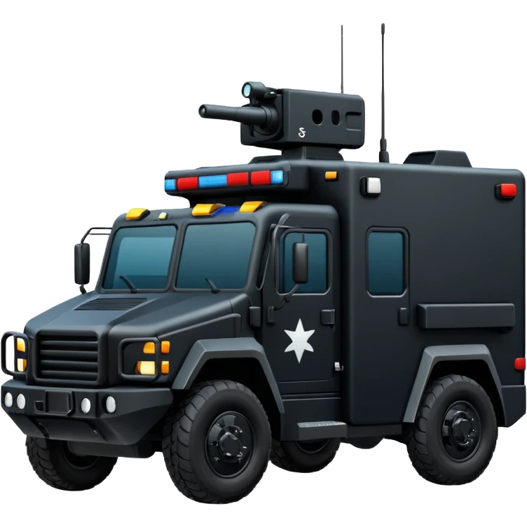 Need a SWAT truck emoji that I can copy and paste emoji