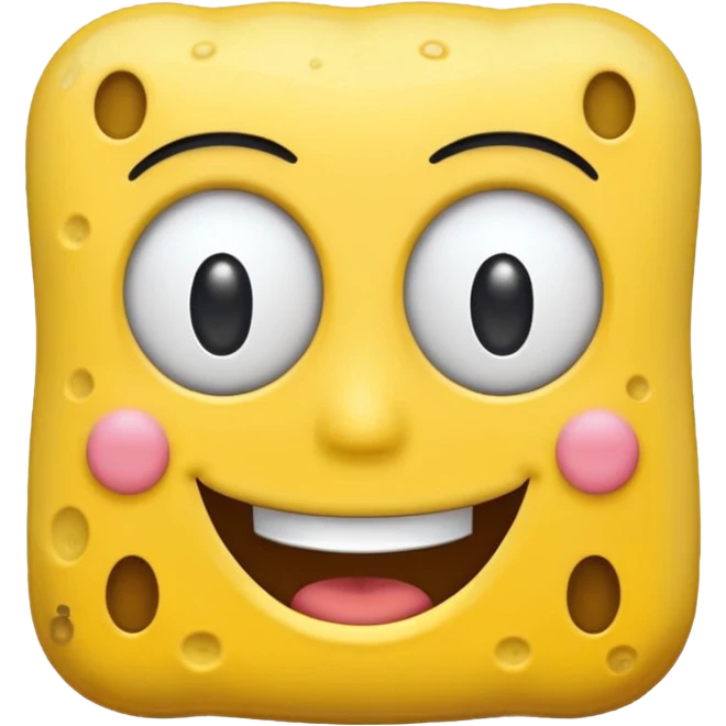 Bob esponja tierno emoji