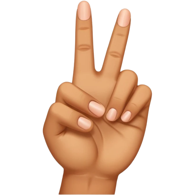 middle finger by side emoji