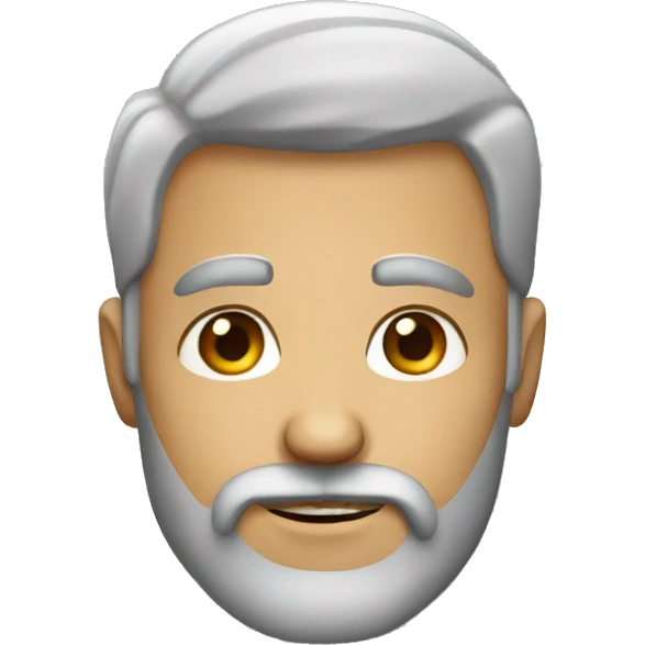 A man with beard emoji
