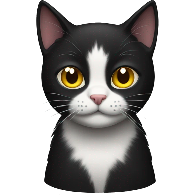Black cat emoji