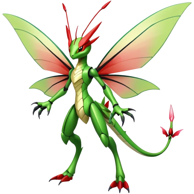  Cool Edgy Shiny Futuristic Ethereal Legendary Scizor-Kartana-Digimon-Schyther-Flygon-hybrid full body with butterfly wings emoji