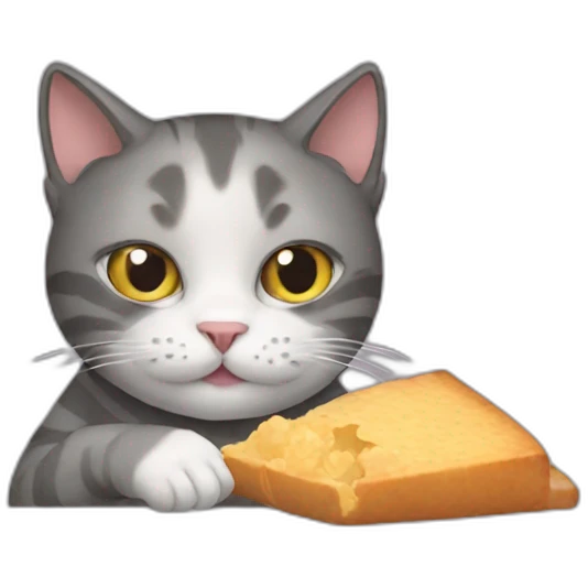 cat eating cat emoji