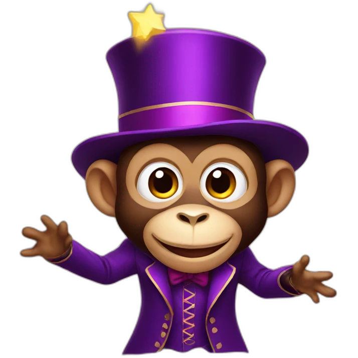 monkey magician emoji
