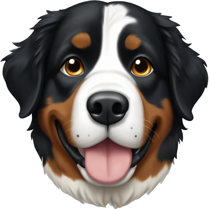 Bernese mountain dog emoji